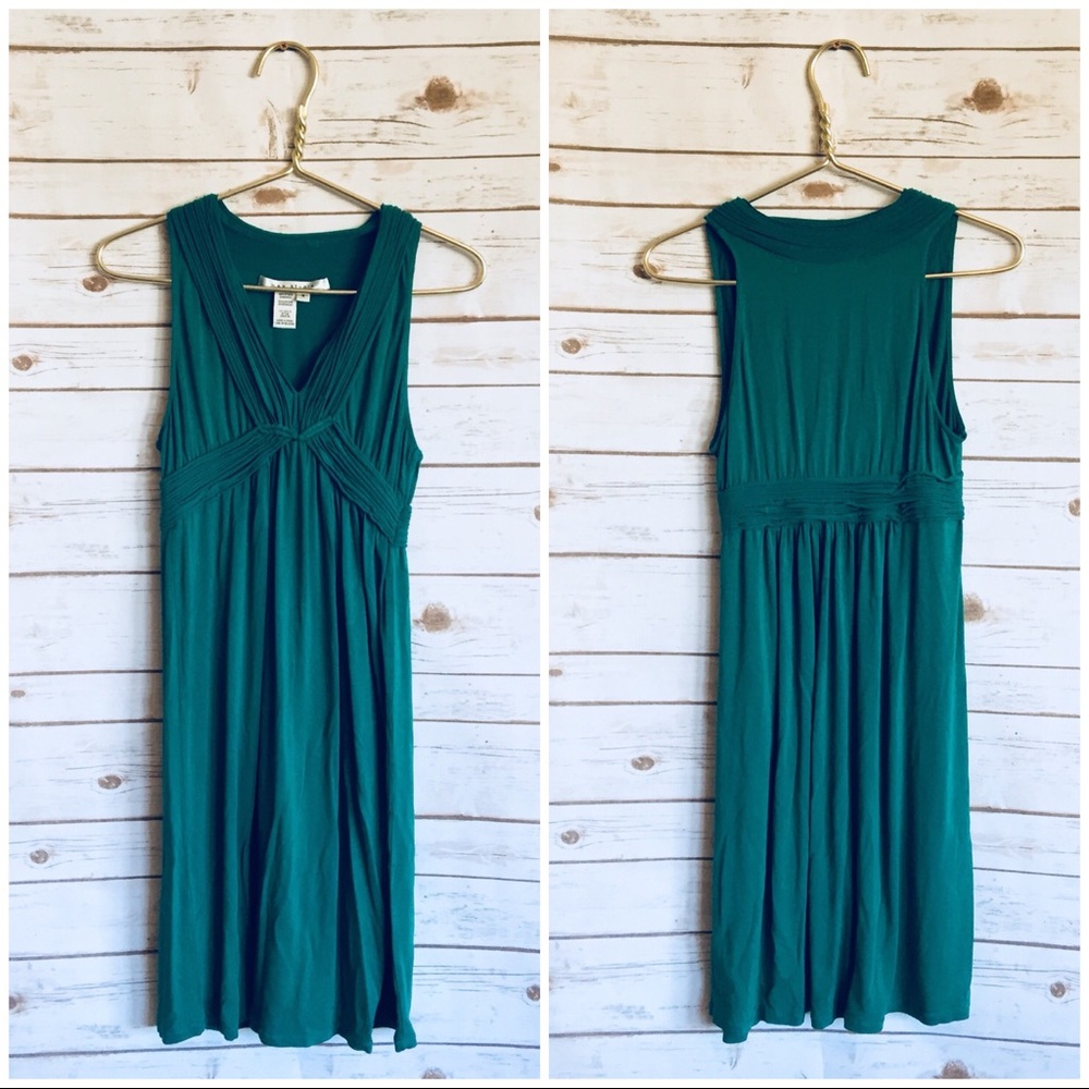 Nordstrom Max Studio Ruched V-Neck Tunic Sz S